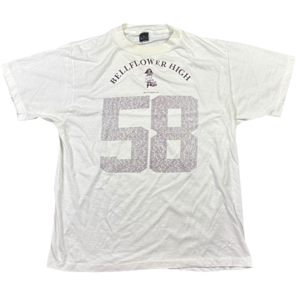 Bellflower High 70’s/80’s Vintage Class Of 1958 Tee